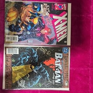 X-Men and Batman Comic Book Set